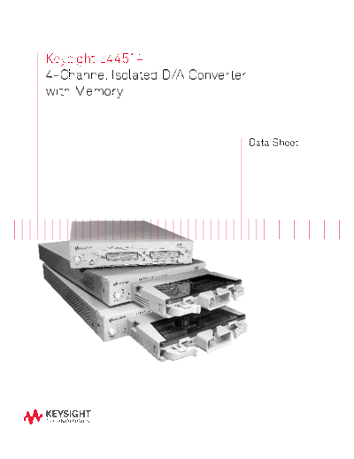 Agilent 5989-4830EN L4451A 4-Channel Isolated D A Converter with Memory - Data Sheet c20140618 [10]  Agilent 5989-4830EN L4451A 4-Channel Isolated D A Converter with Memory - Data Sheet c20140618 [10].pdf