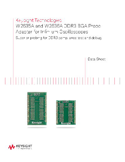 Agilent 5989-7643EN W2635A & W2636A DDR3 BGA Probe Adapter for Infiniium oscilloscopes c20140903 [12]  Agilent 5989-7643EN W2635A & W2636A DDR3 BGA Probe Adapter for Infiniium oscilloscopes c20140903 [12].pdf