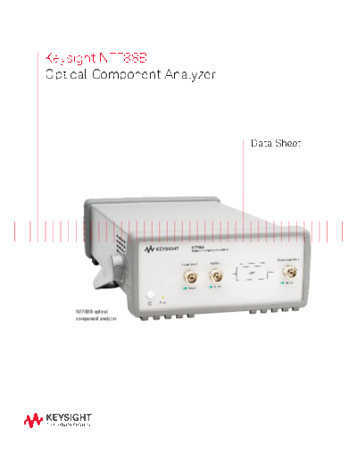 Agilent 5989-8116EN N7788B Optical Component Analyzer - Data Sheet c20140712 [7]  Agilent 5989-8116EN N7788B Optical Component Analyzer - Data Sheet c20140712 [7].pdf