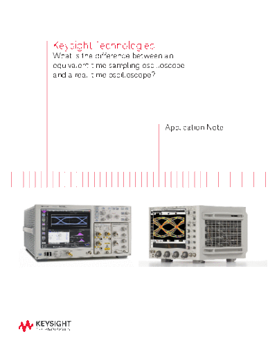 Agilent 5989-8794EN What is the difference between an equivalent time and a real-time oscilloscope  - Applic  Agilent 5989-8794EN What is the difference between an equivalent time and a real-time oscilloscope_ - Application Note c20140521 [9].pdf