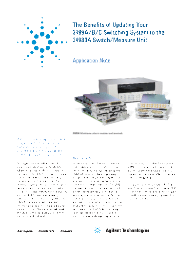 Agilent 5989-1581EN The Benefits of Updating Your 3499A B C Switching System to the 34980A Switch Measure Un  Agilent 5989-1581EN The Benefits of Updating Your 3499A B C Switching System to the 34980A Switch Measure Unit c20130815 [20].pdf