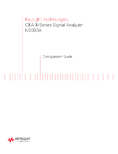 Agilent 5990-4341EN N9000A CXA X-Series Signal Analyzer - Configuration Guide c20140923 [12]  Agilent 5990-4341EN N9000A CXA X-Series Signal Analyzer - Configuration Guide c20140923 [12].pdf