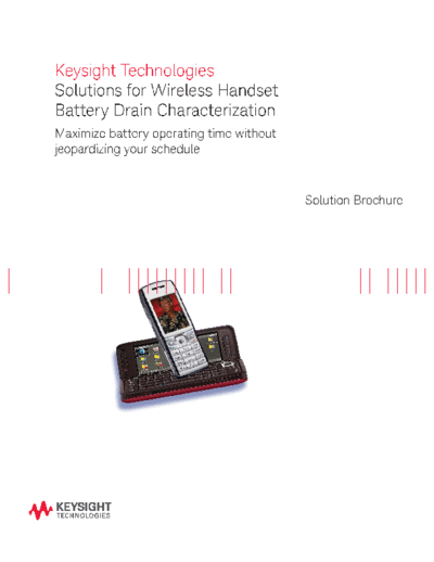 Agilent 5990-4597EN Solutions For Wireless Handset Battery Drain Characterization c20140905 [10]  Agilent 5990-4597EN Solutions For Wireless Handset Battery Drain Characterization c20140905 [10].pdf