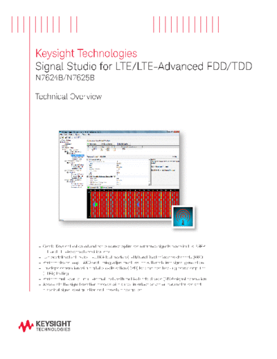 Agilent 5990-6086EN Signal Studio for LTE LTE-Advanced FDD TDD N7624B N7625B - Technical Overview c20140915   Agilent 5990-6086EN Signal Studio for LTE LTE-Advanced FDD TDD N7624B N7625B - Technical Overview c20140915 [14].pdf