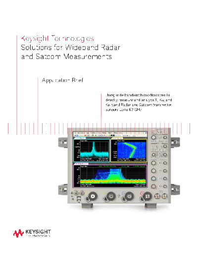 Agilent 5990-6353EN Solutions for Wideband Radar and Satcom Measurements - Application Brief c20140719 [7]  Agilent 5990-6353EN Solutions for Wideband Radar and Satcom Measurements - Application Brief c20140719 [7].pdf