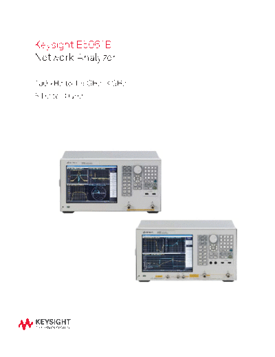 Agilent 5990-6794EN E5061B Network Analyzer - Brochure c20141029 [8]  Agilent 5990-6794EN E5061B Network Analyzer - Brochure c20141029 [8].pdf