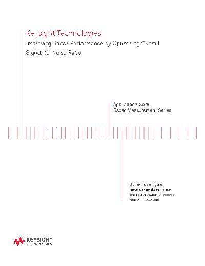 Agilent 5990-7527EN Improving Radar Performance by Optimizing Overall Signal-to-Noise Ratio c20140725 [6]  Agilent 5990-7527EN Improving Radar Performance by Optimizing Overall Signal-to-Noise Ratio c20140725 [6].pdf