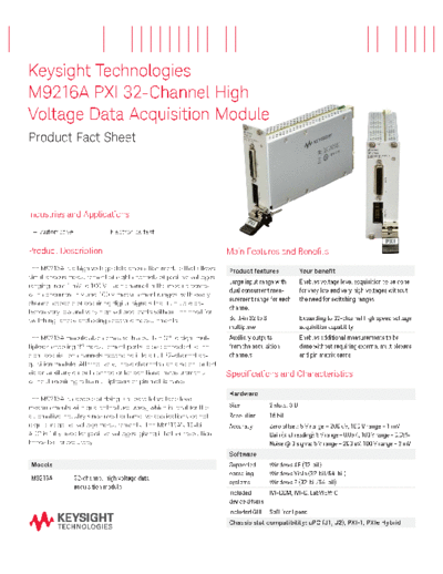 Agilent 5990-7587EN M9216A PXI 32-Channel High Voltage Data Acquisition Module c20140829 [2]  Agilent 5990-7587EN M9216A PXI 32-Channel High Voltage Data Acquisition Module c20140829 [2].pdf