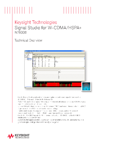 Agilent 5990-8735EN Signal Studio for W-CDMA HSPA+ N7600B - Technical Overview c20140913 [13]  Agilent 5990-8735EN Signal Studio for W-CDMA HSPA+ N7600B - Technical Overview c20140913 [13].pdf