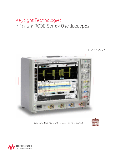 Agilent 5990-3746EN Infiniium 9000 Series Oscilloscopes - Data Sheet c20140829 [28]  Agilent 5990-3746EN Infiniium 9000 Series Oscilloscopes - Data Sheet c20140829 [28].pdf