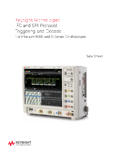 Agilent 5990-3925EN I2C and SPI Protocol Triggering and Decode - Data sheet c20140819 [8]  Agilent 5990-3925EN I2C and SPI Protocol Triggering and Decode - Data sheet c20140819 [8].pdf