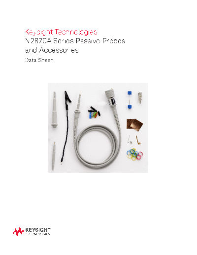 Agilent 5990-3930EN N2870A Series Passive Probes and Accessories - Data Sheet c20140905 [11]  Agilent 5990-3930EN N2870A Series Passive Probes and Accessories - Data Sheet c20140905 [11].pdf