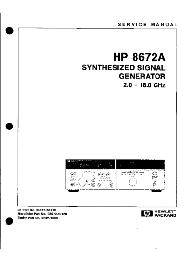 Agilent 08672-90118  Agilent 08672-90118.pdf