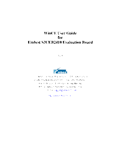 Embest winces3ceb2410  Embest winces3ceb2410.pdf