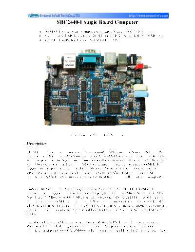 Embest SBC2440I  Embest SBC2440I.pdf