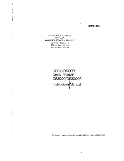 Gould . os2000. instruction manual with schematics.  Gould gould._os2000._instruction_manual_with_schematics..pdf