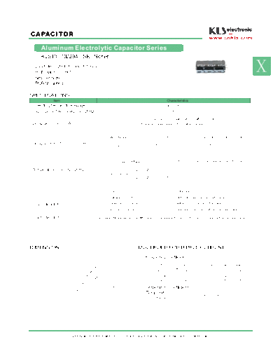 KLS 2012 [snap-in] SK Series  . Electronic Components Datasheets Passive components capacitors KLS KLS 2012 [snap-in] SK Series.pdf