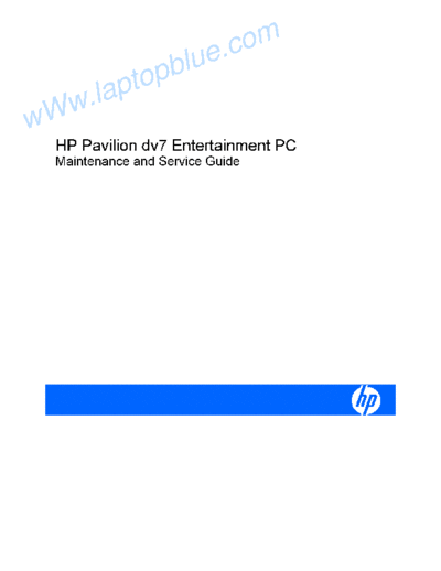 HP hp pavilion dv7 maintenance and service guide  HP hp_pavilion_dv7_maintenance_and_service_guide.pdf