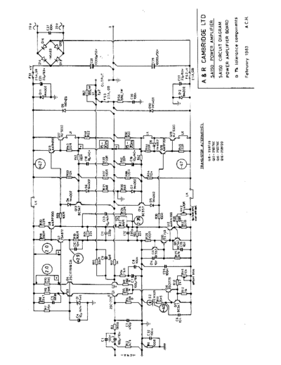 ARCAM hfe arcam sa150 sa200 schematics  ARCAM SA150 hfe_arcam_sa150_sa200_schematics.pdf