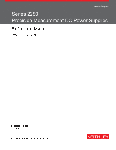 Keithley 077085501 2280 Reference Manual  Keithley 2280 077085501_2280_Reference_Manual.pdf