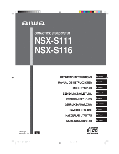AIWA nsxs111s116ez 188  AIWA Audio nsxs111s116ez_188.pdf