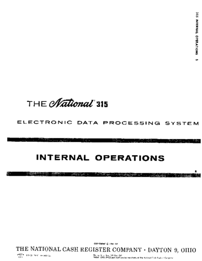 ncr F-7403 NCR-315 internalOpns Oct61  ncr ncr-315 F-7403_NCR-315_internalOpns_Oct61.pdf