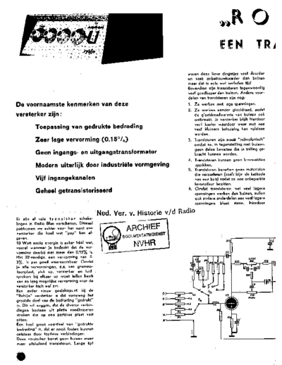 AMROH robijn transistor 10w amplifier sm  . Rare and Ancient Equipment AMROH Robijn amroh_robijn_transistor_10w_amplifier_sm.pdf