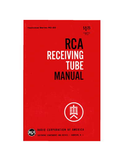 RCA RC-22 RCA Receiving Tube Manual Jul63  RCA RC-22_RCA_Receiving_Tube_Manual_Jul63.pdf