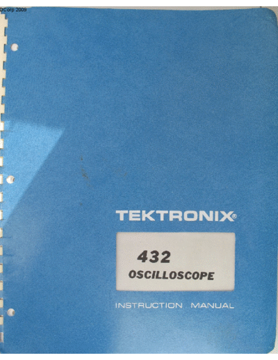 Tektronix 432  Tektronix 432.pdf