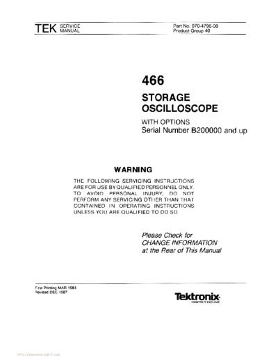 Tektronix 466  Tektronix 466.pdf