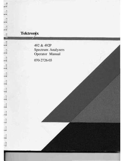 Tektronix 492opr  Tektronix 492opr.pdf