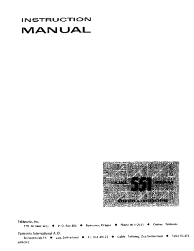 Tektronix 551  Tektronix 551.pdf