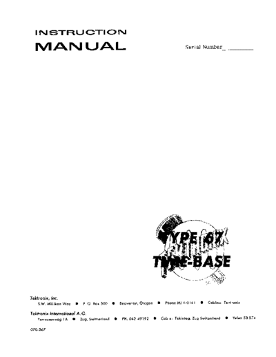 Tektronix 67  Tektronix 67.pdf