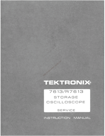 Tektronix 7613 1  Tektronix 7613 1.pdf