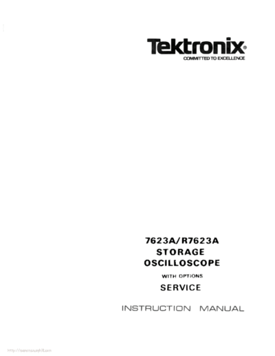 Tektronix 7623a r7623a  Tektronix 7623a_r7623a.pdf