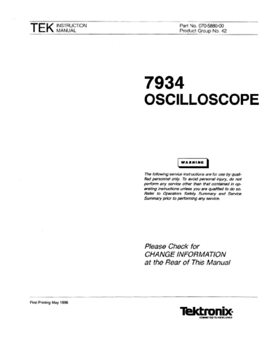 Tektronix 7934 Oscilloscope (1986) WW  Tektronix 7934 Oscilloscope (1986) WW.pdf