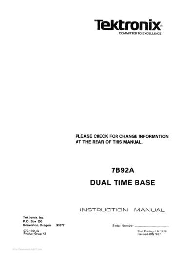 Tektronix 7b92a  Tektronix 7b92a.pdf