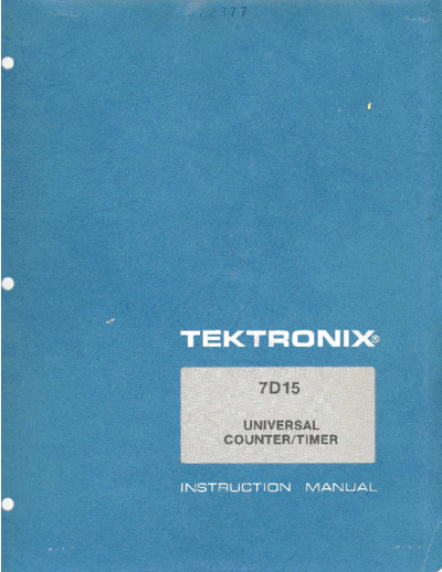 Tektronix 7d15 sm  Tektronix 7d15_sm.pdf