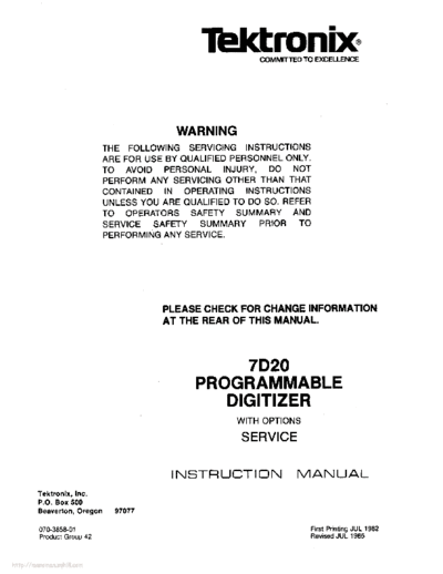 Tektronix 7d20  Tektronix 7d20.pdf