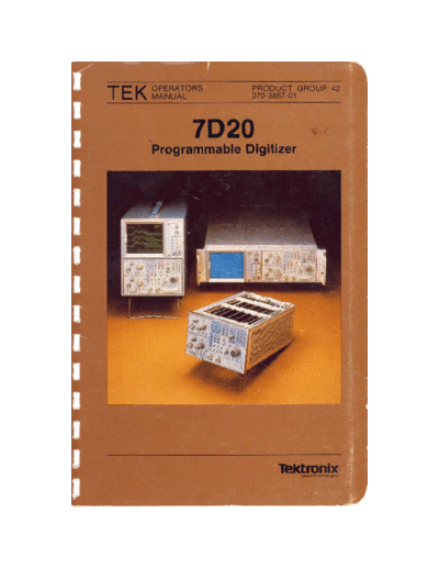 Tektronix 7d20 ops sm  Tektronix 7d20_ops_sm.pdf