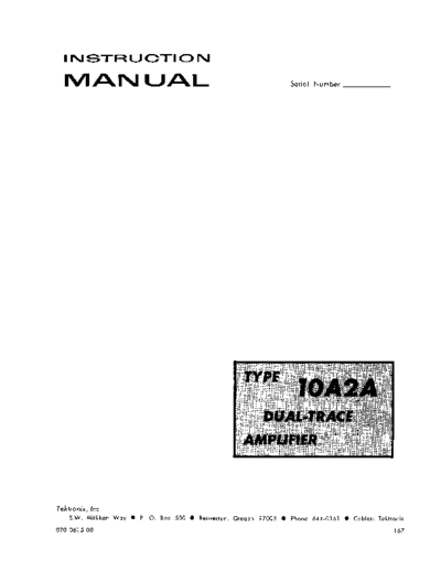 Tektronix 10A2A  Tektronix 10A2A.pdf