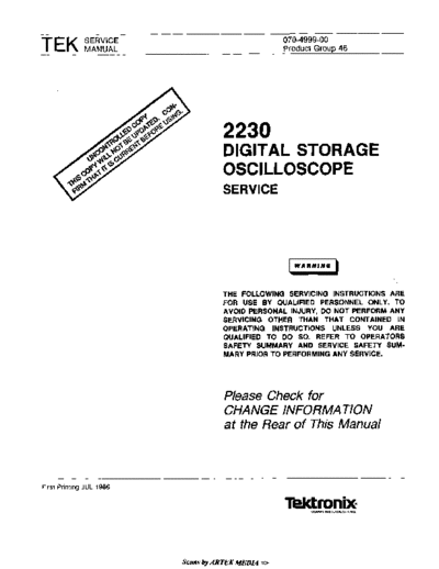 Tektronix 2230  Tektronix 2230 .pdf