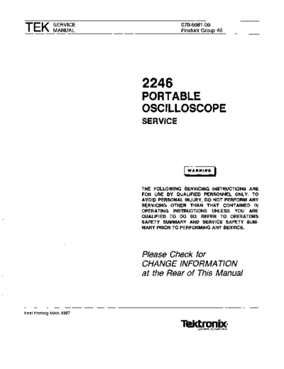 Tektronix 2246  Tektronix 2246.pdf