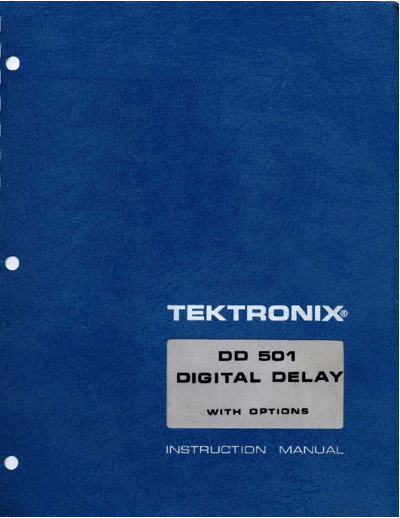 Tektronix DD501 2  Tektronix DD501_2.pdf