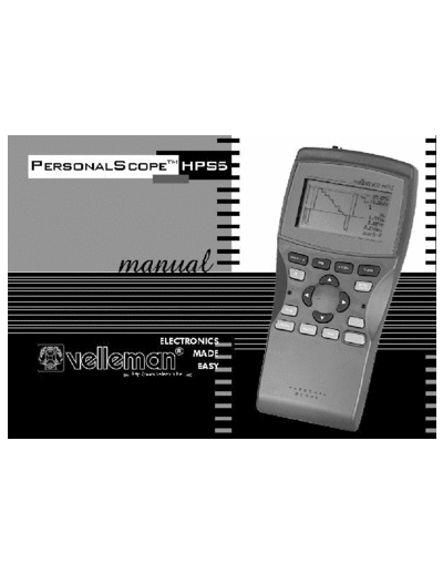 Tektronix Oscilloscope Velleman HPS5  Tektronix Oscilloscope Velleman HPS5.pdf