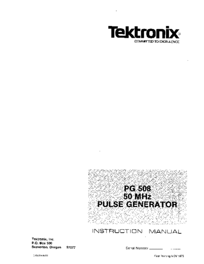 Tektronix PG508 Oct80  Tektronix PG508_Oct80.pdf