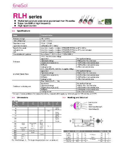 Enesol-Matsuki Matsuki-Enesol [MPCAP-EneCAP] [polymer thru-hole] RLH Series  . Electronic Components Datasheets Passive components capacitors Enesol-Matsuki Matsuki-Enesol [MPCAP-EneCAP] [polymer thru-hole] RLH Series.pdf