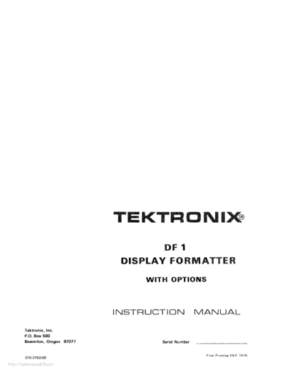 Tektronix df1  Tektronix df1.pdf