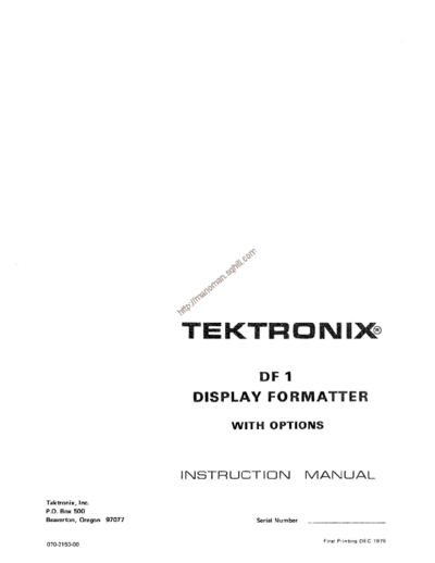 Tektronix df1 2  Tektronix df1_2.pdf