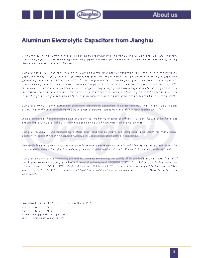 Jianghai Jianghai Full  . Electronic Components Datasheets Passive components capacitors Jianghai Jianghai Full.pdf